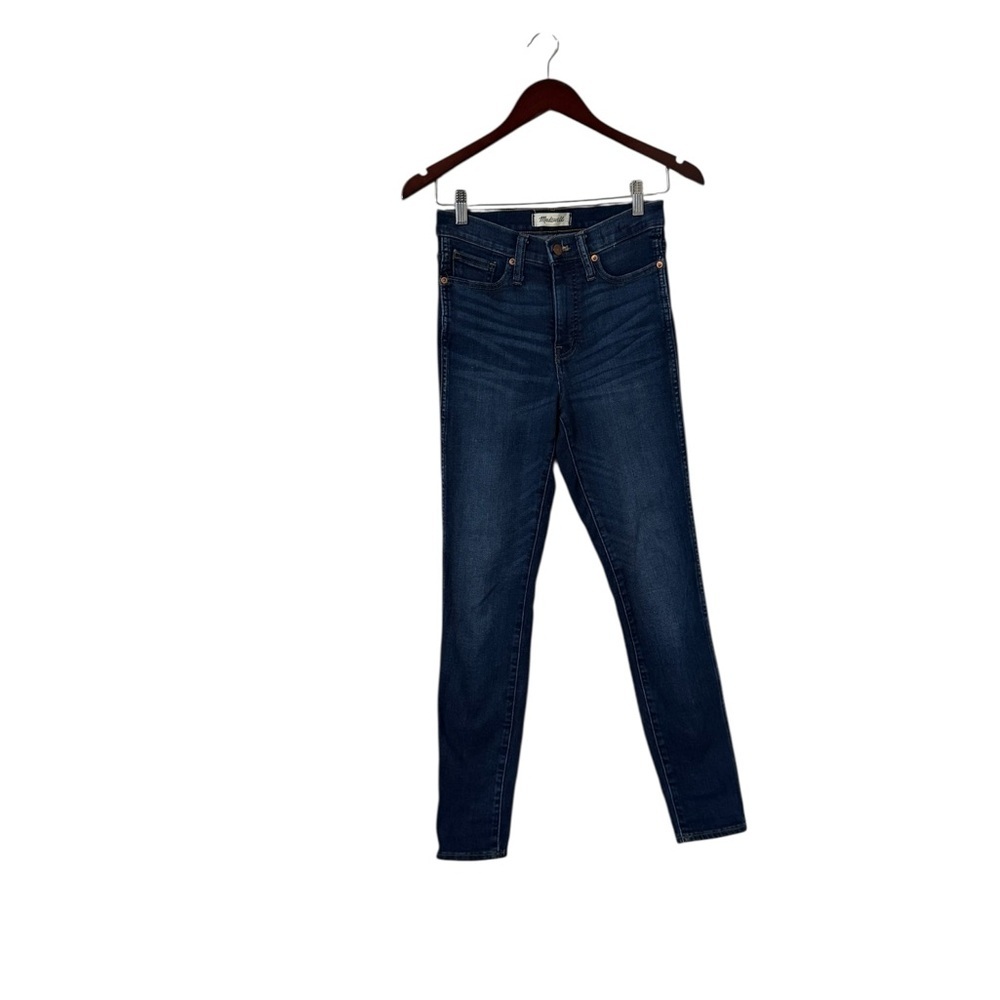 MADEWELL 10” High Rise Skinny Cotton Denim Jeans - Picture 2 of 8